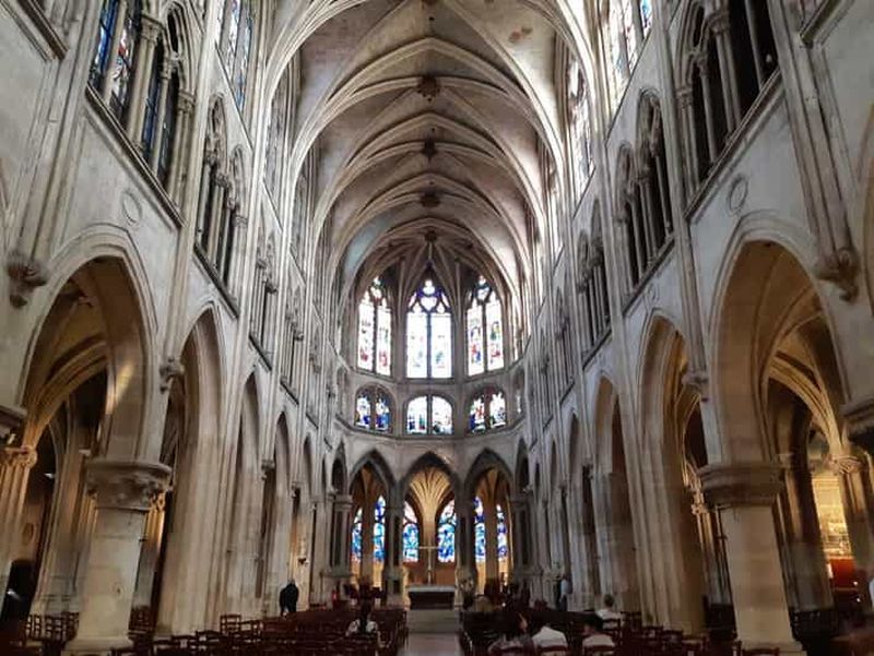 Extérieur de Notre-Dame, Île de la Cité, visite de l'église Saint-Séverin