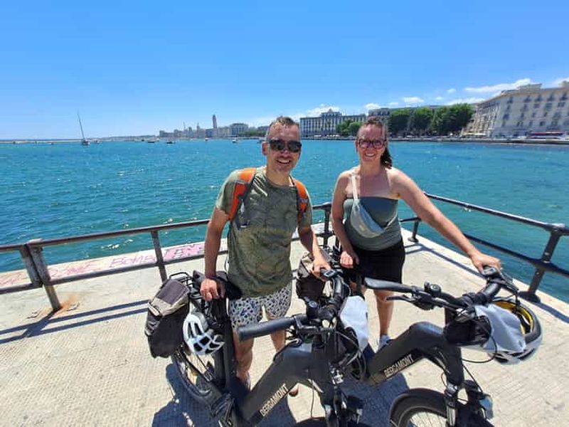 Excursion en e-Bike pour découvrir Bari : le front de mer et la vieille ville