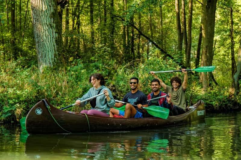 Au départ de Berlin : excursion en canoë ou en kayak dans la Spreewald avec guide
