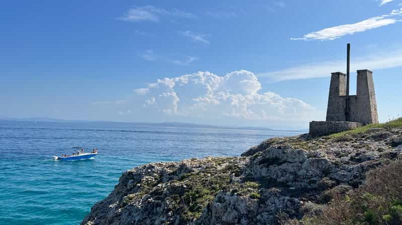 Bonifacio : croisière guidée et plongée avec tuba aux îles Lavezzi