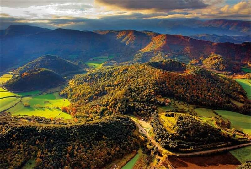Gérone : Région des volcans, Besalú et lac de Banyoles