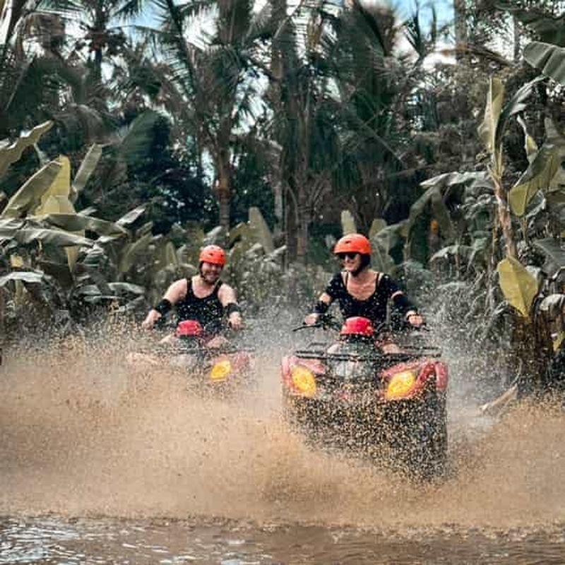 Ubud : Visite guidée d'une aventure en VTT et en quad