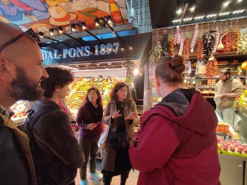 Barcelone : Marché de la Boqueria et visite culinaire du Barrio Gotico