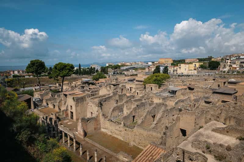 Ercolano : accès coupe-file, guide pour smartphone et train depuis Naples