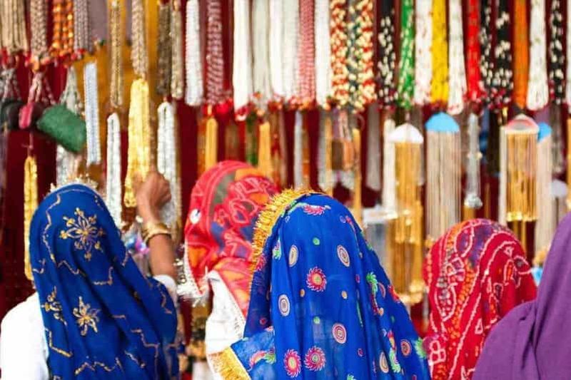 Expérience shopping à Jaipur : artisanat et visite du marché