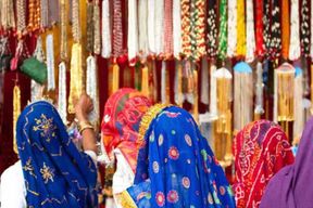 Expérience shopping à Jaipur : artisanat et visite du marché