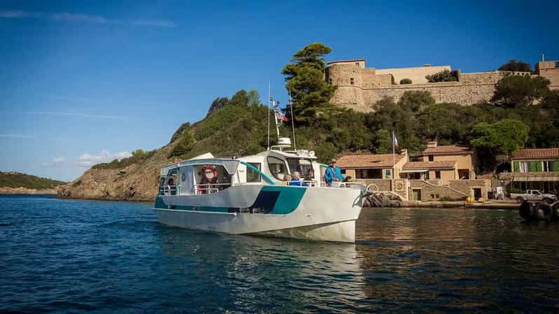 Bormes-les-Mimosas: Excursion en bateau Hybride pour l'île de Port-Cros