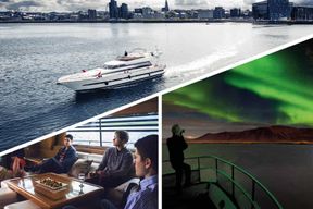 Reykjavik : Croisière en yacht à moteur pour les aurores boréales
