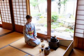 Kyoto : Cérémonie du thé Ju-An au temple Jotokuji