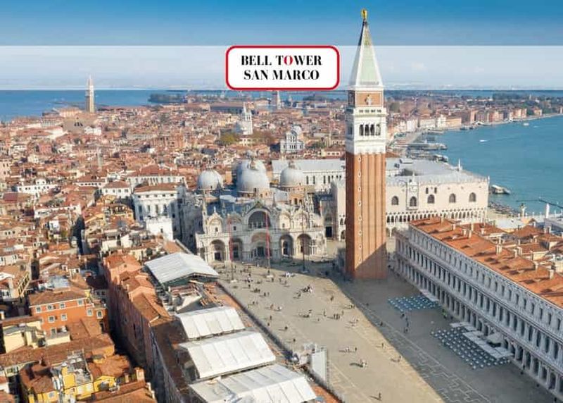 Venise : billet pour le campanile et la galerie d'histoire de la place Saint-Marc