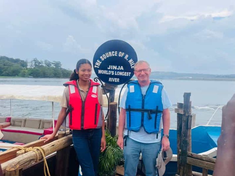 Ouganda : excursion d'une journée à Jinja avec croisière commentée sur le Nil