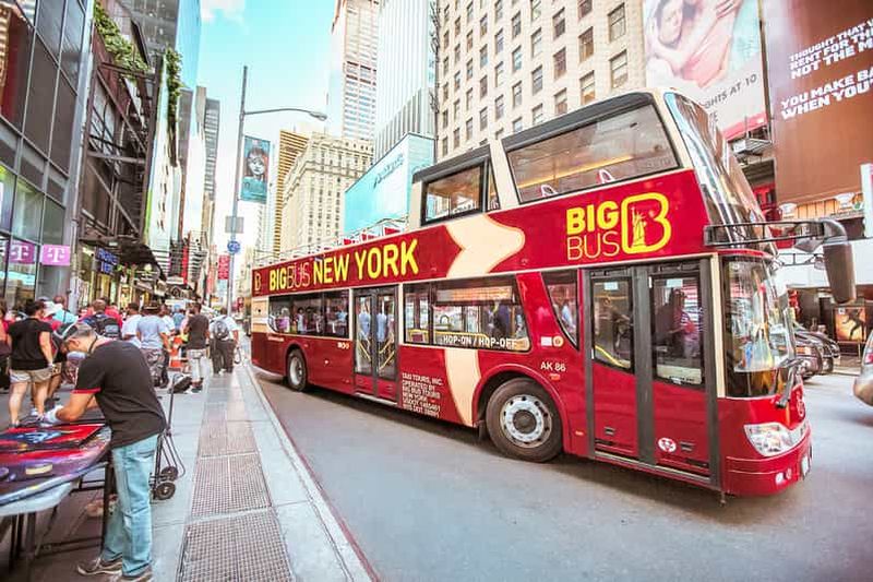 New York : visite touristique en bus à impériale avec montée et descente libres