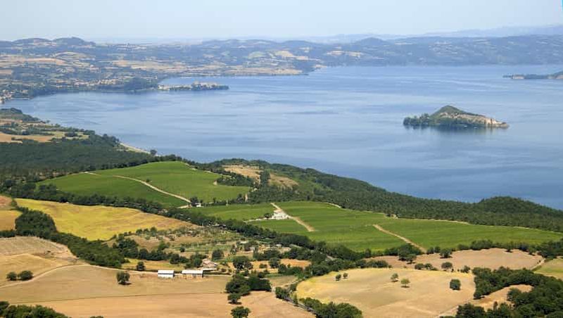 Lac de Bolsena : Visite d'une cave privée et dégustation de vins