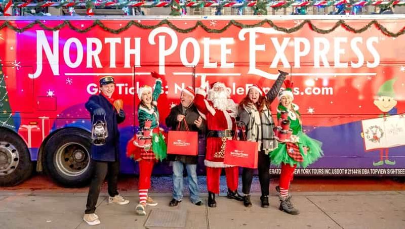 New York : voyage de Noël à bord du North Pole Express