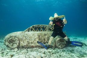 Cancun : Initiation à la plongée sous-marine au musée subaquatique