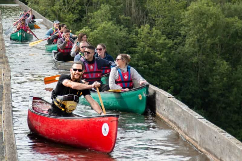 Llangollen : visite guidée de l'aqueduc en canoë