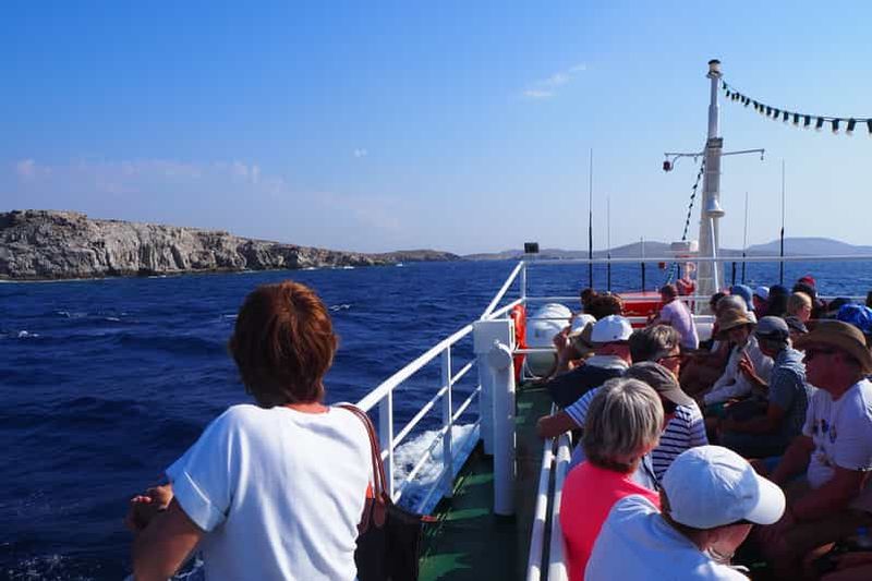 Île de Delos : Transfert aller-retour en bateau depuis l'île de Mykonos