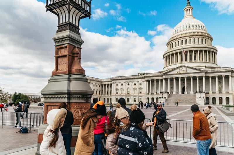 Washington DC : visite de Capitol Hill et de la bibliothèque du Congrès avec billets
