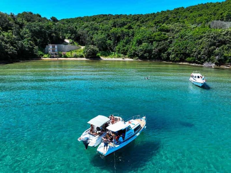 Zadar : sortie en bateau vers Preko, Osljak et Kali avec boissons