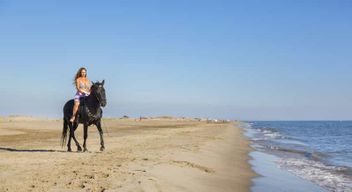 Saint-Malo : promenade à cheval sur la plage, lagon pittoresque et vues sur la côte
