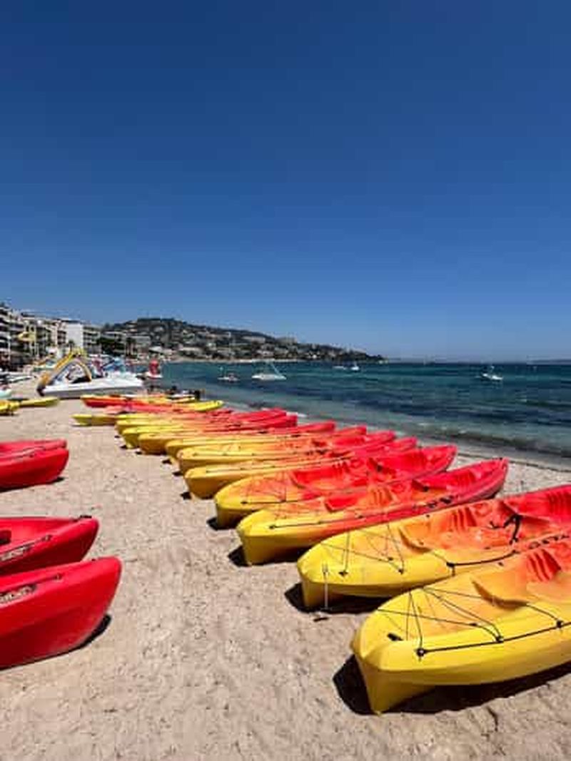 Cannes-Îles de Lérins : Location de kayak à la journée/demi-journée