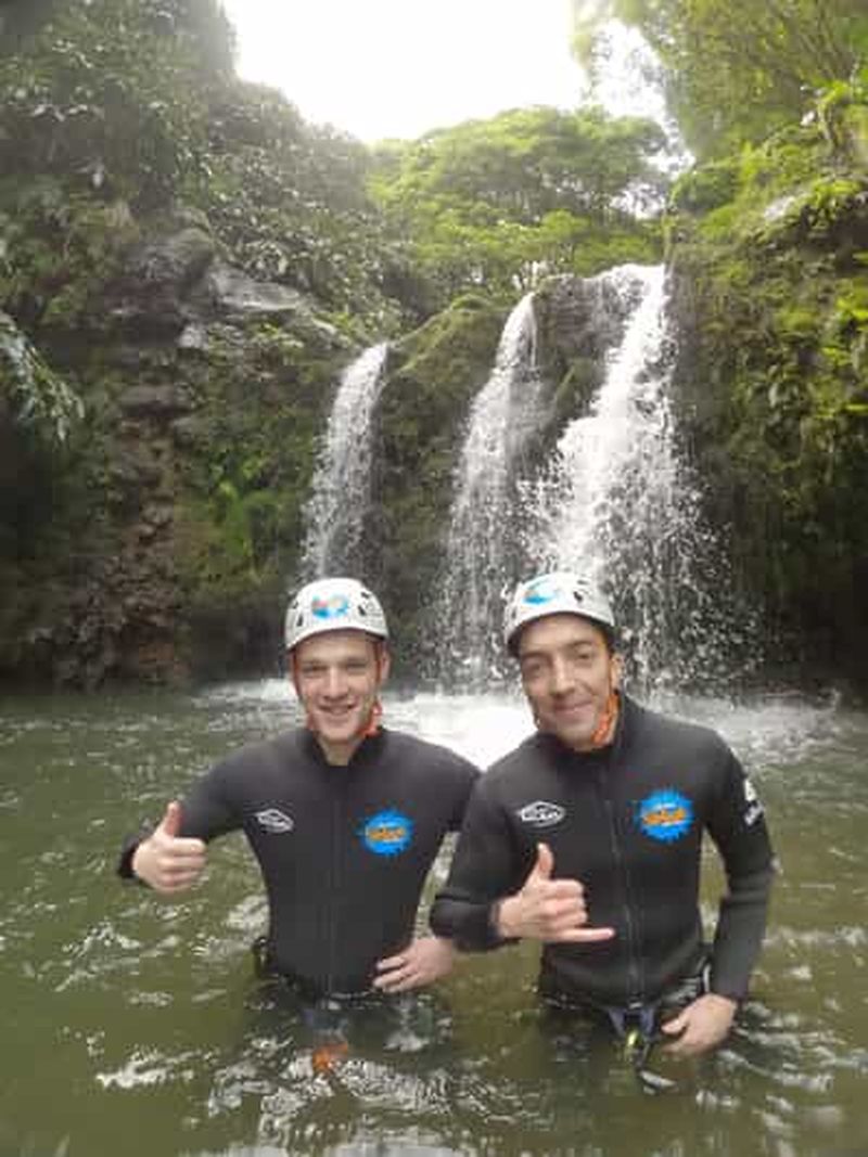 Canyoning à Ribeira dos Caldeirões