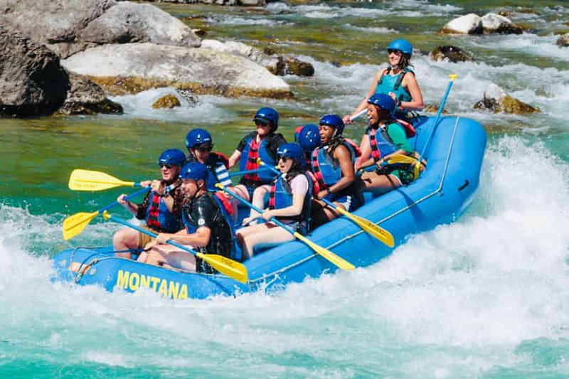 Parc national des Glaciers : excursion d'une demi-journée en rafting en eaux vives