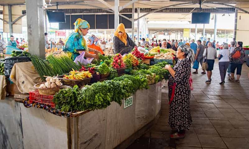 Tachkent : visite gastronomique de 4 heures et trajet en métro avec un guide
