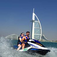 Dubaï : Jetski vers le Burj Arab-Atlantis avec photos et vidéos
