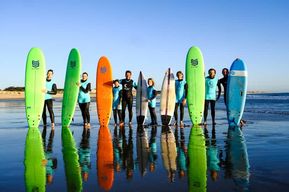 Porto : cours de surf avec transport chez Ocean Origin