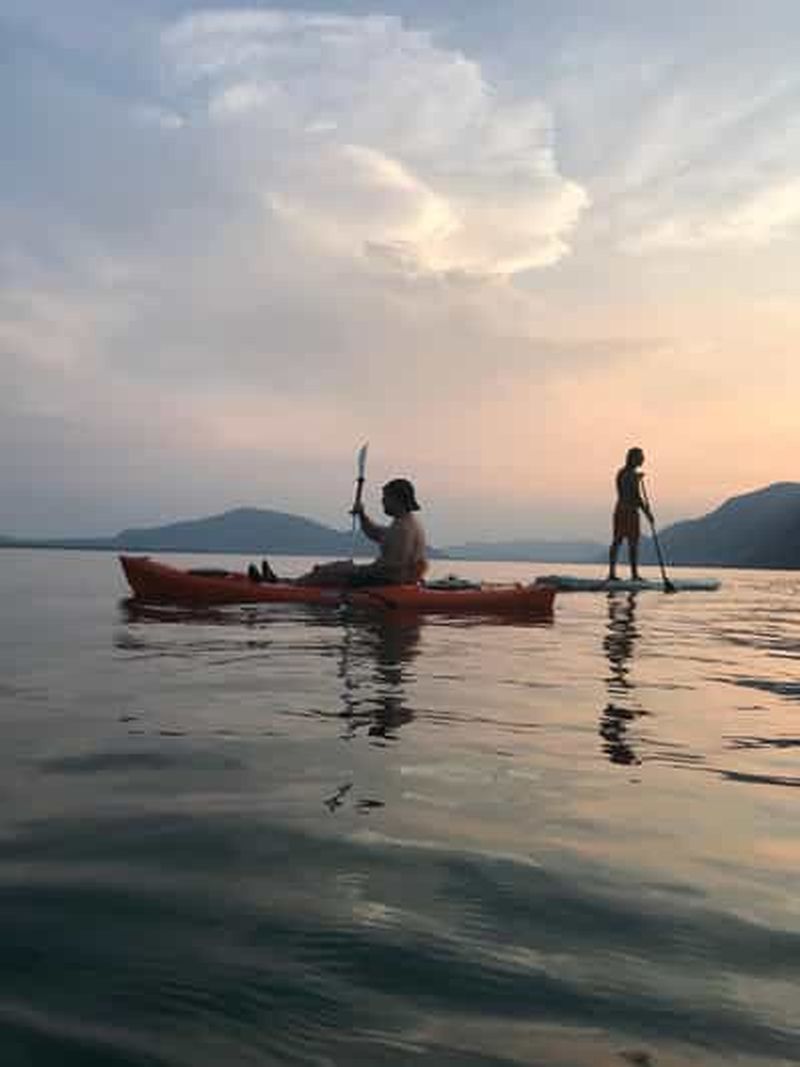 Lac d'Iseo : location de kayaks à Pilzone di Iseo