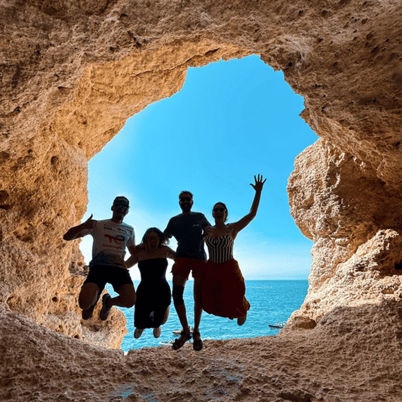 Depuis Faro : Benagil, Algar Seco, 7 vallées suspendues et Marinha