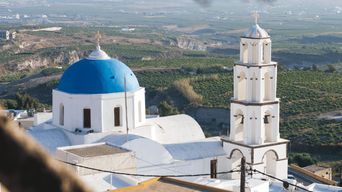 Santorin : site archéologique d'Akrotiri et secrets de la côte sud