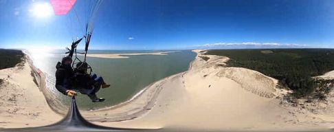 Baptême parapente à la Dune du Pilat