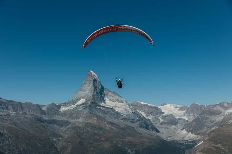Zermatt : Vol en parapente en tandem - Meilleure vue sur le Cervin