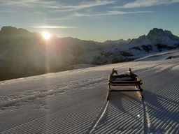 Dolomites : descente en luge et déjeuner aux Tre Cime di Lavaredo