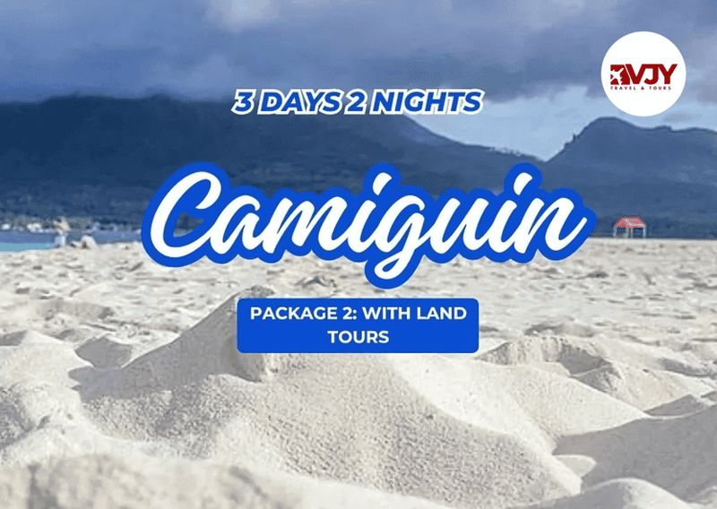 CAMIGUIN FORFAIT 2 : AVEC VISITES TERRESTRES 3D2N