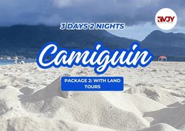 CAMIGUIN FORFAIT 2 : AVEC VISITES TERRESTRES 3D2N