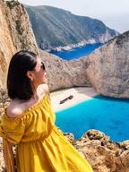 Zakinthos : Circuit terrestre et maritime de la plage des naufrages et des grottes bleues