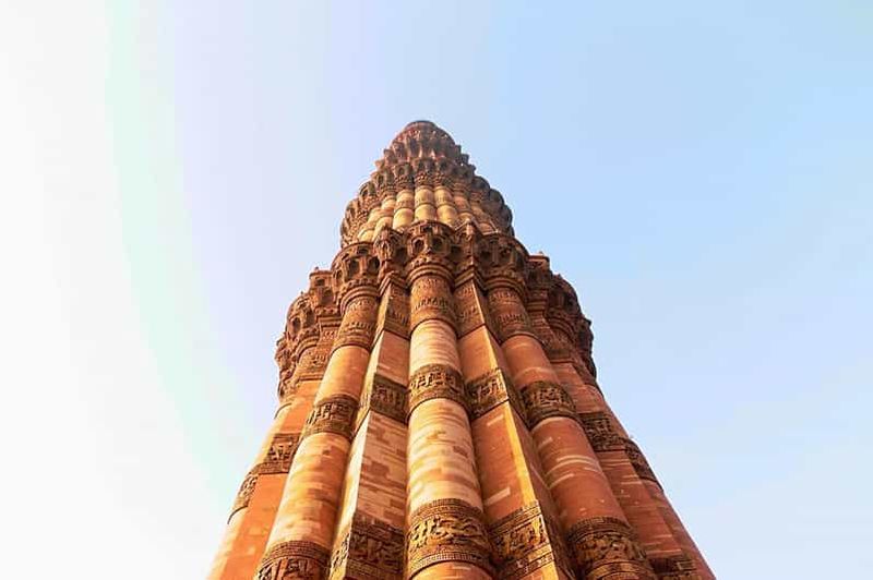 Delhi : visite guidée à pied du site inscrit au patrimoine mondial de l'UNESCO, Qutub Minar