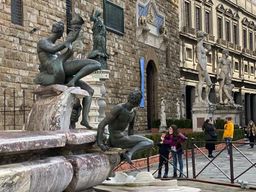 Florence : Visite guidée pour enfants de la Piazza della Signoria