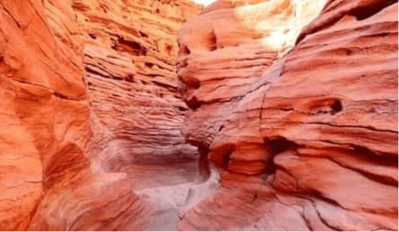 Depuis Sharm El-Sheikh : Canyoun coloré, Blue Hole et Dahab