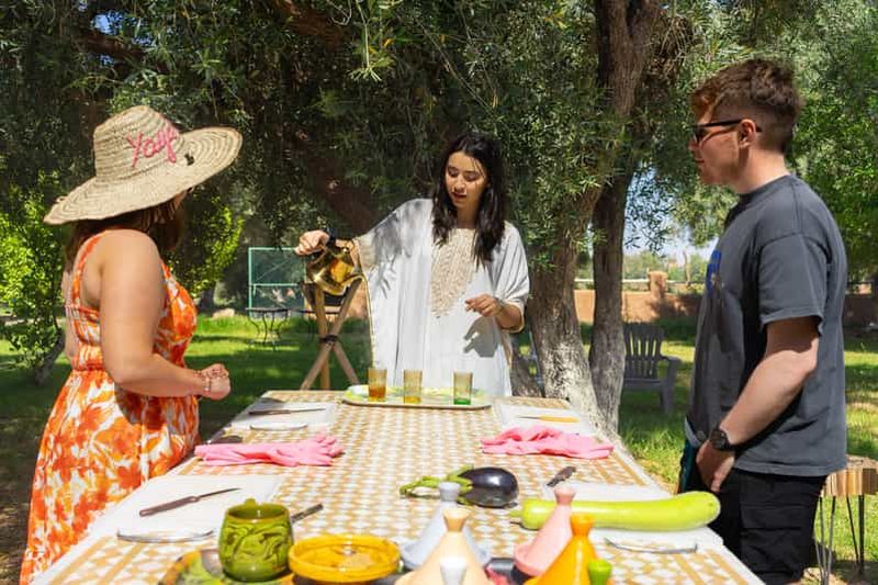 Cours de cuisine marocaine : tajine de la ferme à la table