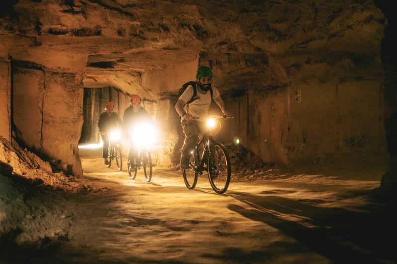 Valkenburg : Excursion à vélo dans la grotte de Noël
