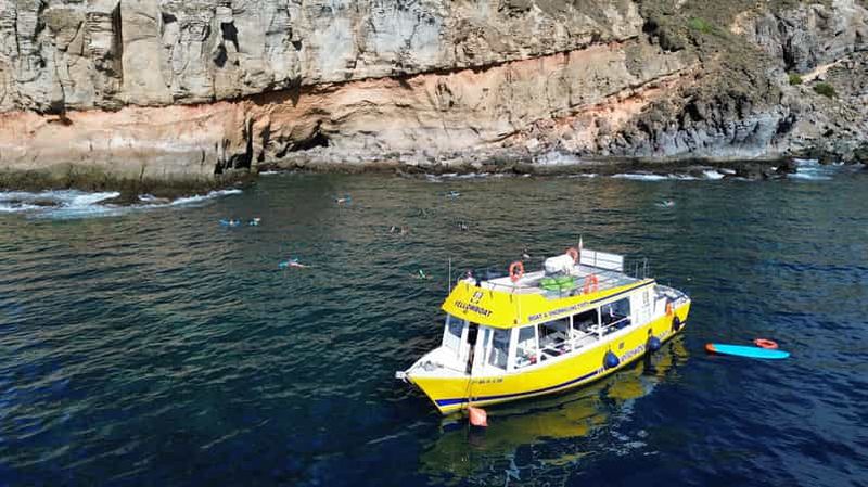 Puerto de Mogan : Excursion en bateau et plongée en apnée