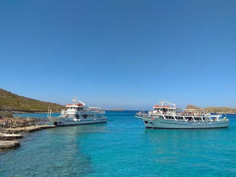 Crète : Croisière dans la baie de Mirabello avec cocktail à bord