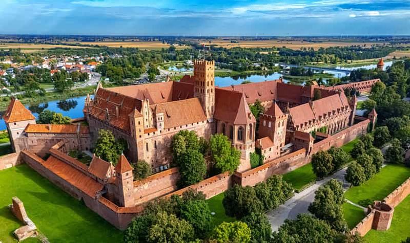 Gdansk : Visite régulière du château de Malbork