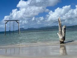 Sainte-Anne - Visitez la balançoire dans l'eau - Randonnée sur la plage et coucher de soleil