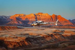 Parc national de Zion : tour panoramique en hélicoptère de 10 ou 20 minutes
