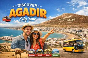 Agadir : visite de la kasbah, du souk et de la marina avec prise en charge à l'hôtel